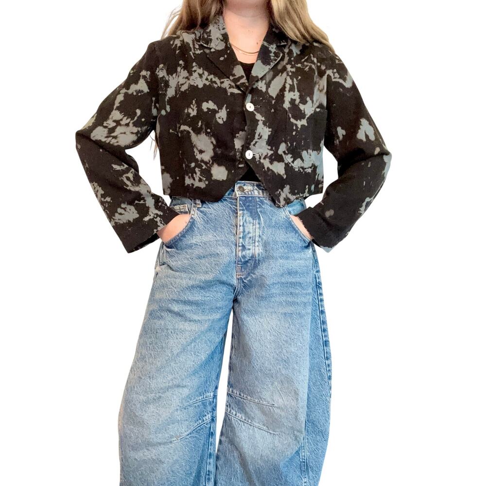 OOAK Cropped Hand dyed by Chloe Cox